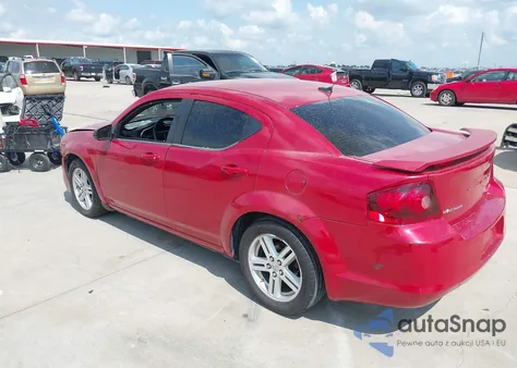 2013 Dodge Avenger Se from USA, damaged, VIN 1C3CDZAB5DN648730